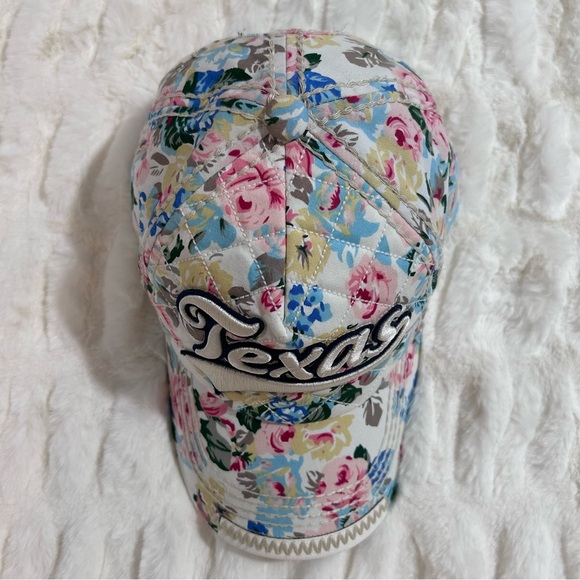 Robin Ruth Texas Floral Baseball Cap - Picture 4 of 11